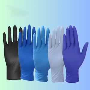 Multicolor Disposable Nitrile Gloves 