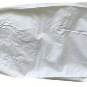 PVC  Sleeve Covers with Elastic Ends, Reusable, 18” Length, White