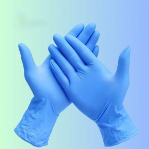Industrial Disposable  Blue Vinyl  PVC gloves  Powder Free 