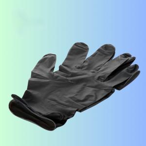 Industrial Disposable Nitrile Gloves Black color
