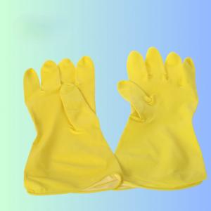 Latex Household Dish Washing Cleaning Gloves