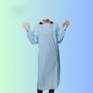 Long Sleeves CPE Protective Gown/Hospital Use Waterproof CPE Gown