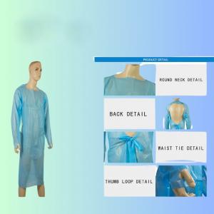 disposable plastic gowns, isolation gowns or CPE gowns